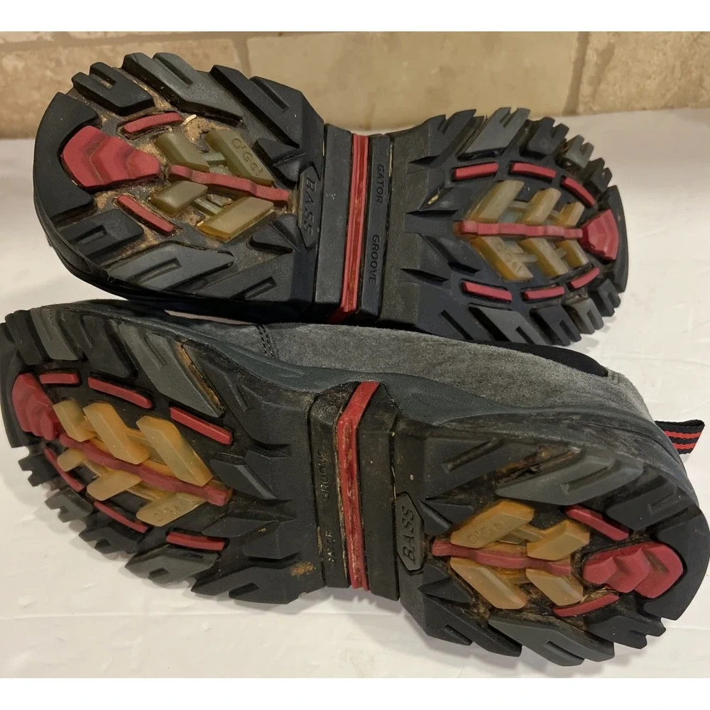 Bass Stalagmite QMP3 Shoes Mens Slip On Leather Suede‎ Moc Size 10